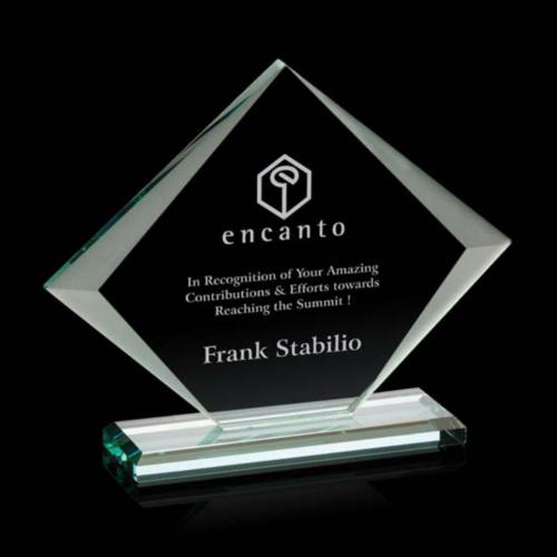 Corporate Awards - Griffith Jade Diamond Glass Award