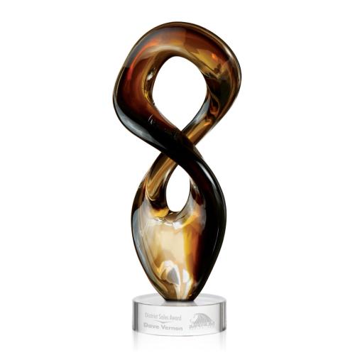Corporate Awards - Glass Awards - Art Glass Awards - Vallejo Abstract / Misc Glass Award