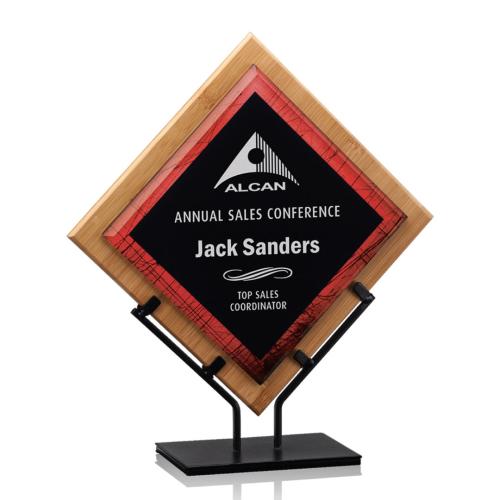 Corporate Awards - Lancaster Red Diamond Wood Award