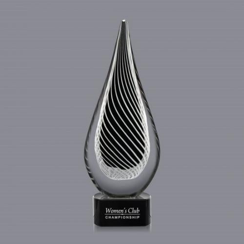 Corporate Awards - Glass Awards - Constanza on Black