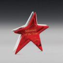 Ruby Art Star Glass Award