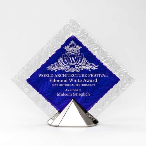 Corporate Awards - Glass Awards - Art Glass Awards - Paragon Glass Award