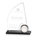 Ravenna Starfire Sail Crystal Award