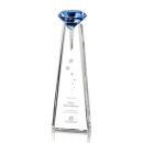 Alicia Gemstone Sapphire Crystal Award