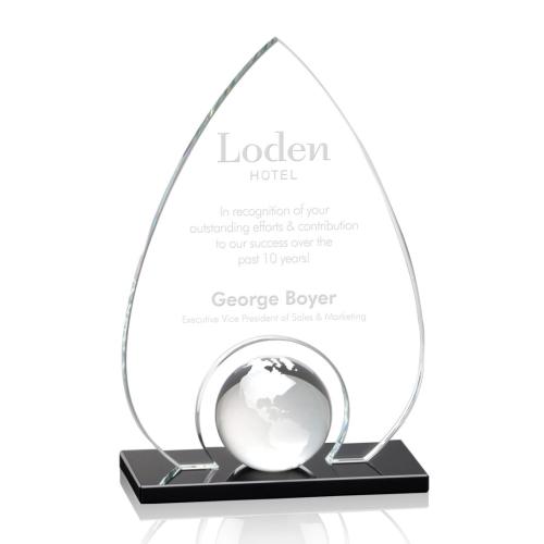 Corporate Awards - Dangerfield Starfire Spheres Crystal Award