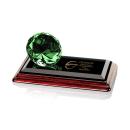 Gemstone Emerald on Albion&trade; Crystal Award