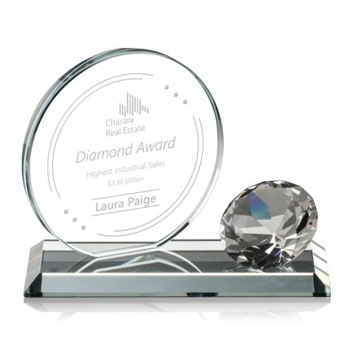 Corporate Awards - Encarna Gemstone Diamond Crystal Award