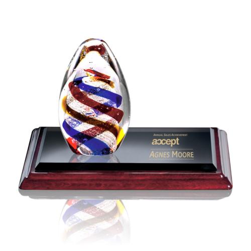 Corporate Awards - Glass Awards - Art Glass Awards - Zenith Albion Glass Award