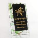 Emerald Fusion Rectangle Glass Award