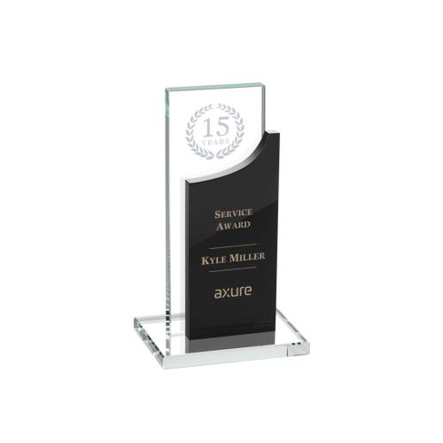 Corporate Awards - Maranella Black  Obelisk Crystal Award