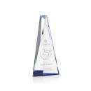 Belize Optical/Blue Obelisk Crystal Award