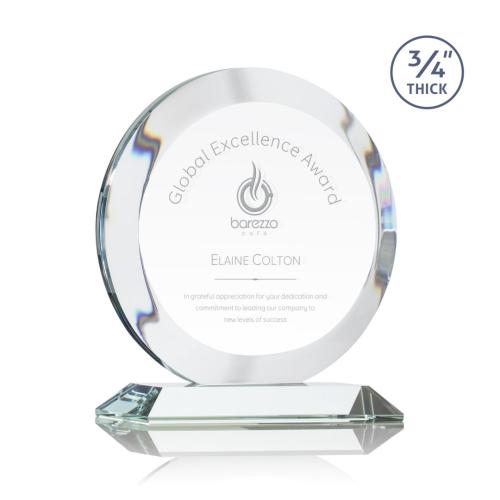 Corporate Awards - Gibralter Starfire Circle Crystal Award