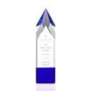 Coventry Blue  Obelisk Crystal Award