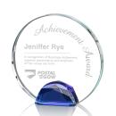 Maplin Blue Circle Crystal Award
