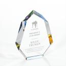 Norwood Multi-Color Crystal Award