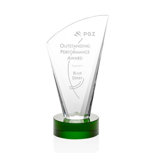Corporate Awards - Brampton Green Peak Crystal Award
