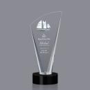 Brampton 3D Black Peak Crystal Award