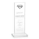 Bayview Gemstone Diamond  Obelisk Crystal Award