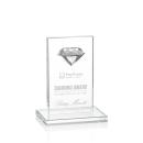 Bayview Gemstone Diamond  Obelisk Crystal Award
