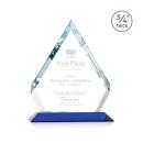 Apex Blue Diamond Crystal Award