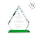 Apex Green Diamond Crystal Award