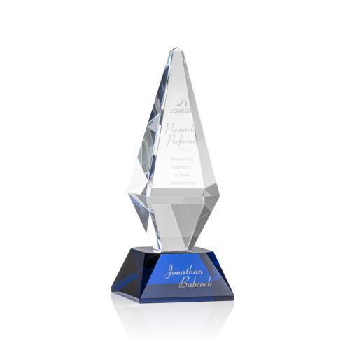 Corporate Awards - Denton Blue Diamond Crystal Award