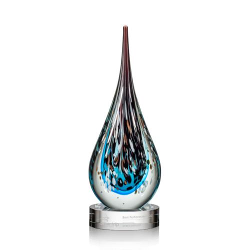 Corporate Awards - Glass Awards - Art Glass Awards - Bonetta Glass Award