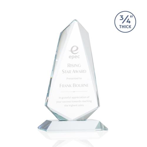 Corporate Awards - Sheridan Starfire Arch & Crescent Crystal Award