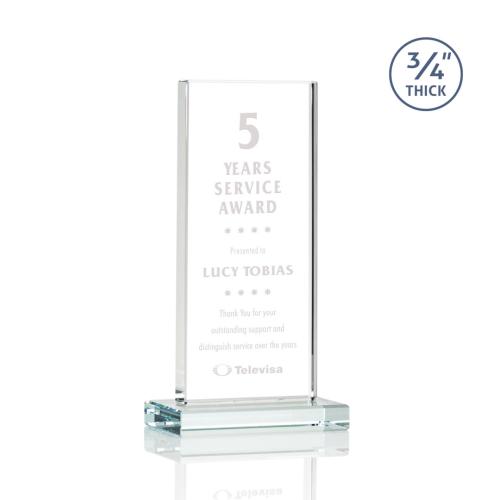 Corporate Awards - Arizona Clear Rectangle Crystal Award