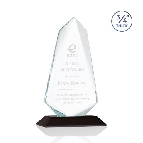 Corporate Awards - Sheridan Black Abstract / Misc Crystal Award