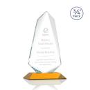 Sheridan Amber Abstract / Misc Crystal Award