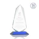 Sheridan Blue  Arch & Crescent Crystal Award
