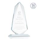 Sheridan White Arch & Crescent Crystal Award