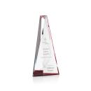 Belize Optical/Red Obelisk Crystal Award