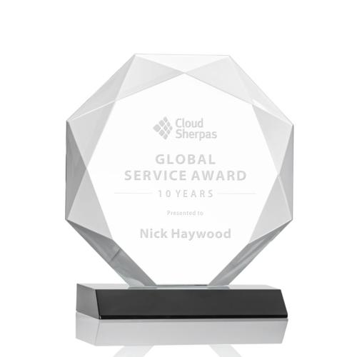 Corporate Awards - Kitchener Black  Crystal Award