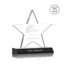 Chippendale Black Star Crystal Award