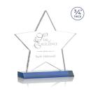 Chippendale Blue Star Crystal Award