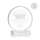 Blackpool White Circle Crystal Award