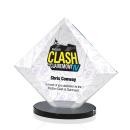 Teston Full Color Black Diamond Crystal Award