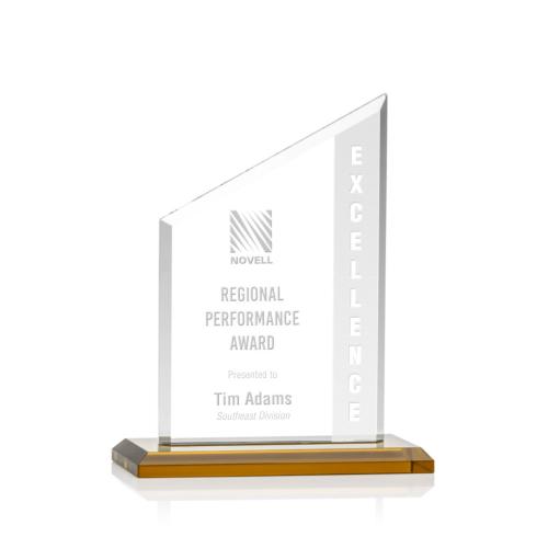 Corporate Awards - Conacher Amber Peak Crystal Award
