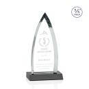 Shildon Black Arch & Crescent Crystal Award