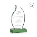 Croydon Green  Flame Crystal Award