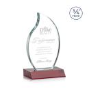 Croydon Red Flame Crystal Award