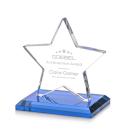 Sudbury Sky Blue Star Crystal Award