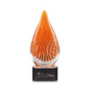 Aventura Black on Paragon Base Glass Award