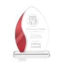 Sherborne Red Arch & Crescent Crystal Award