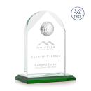 Blake Golf Green Arch & Crescent Crystal Award