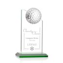Ashfield Golf Green Peak Crystal Award