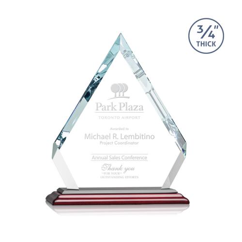 Corporate Awards - Modern Awards - Apex Albion Diamond Crystal Award