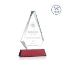 Windsor Red on Newhaven Diamond Crystal Award